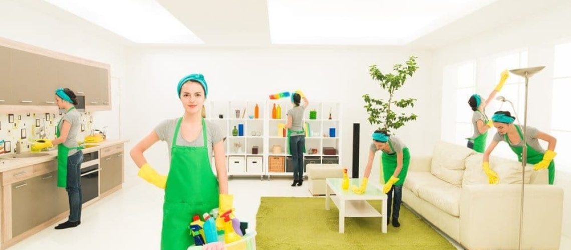 Woman-Disinfecting-Home-min